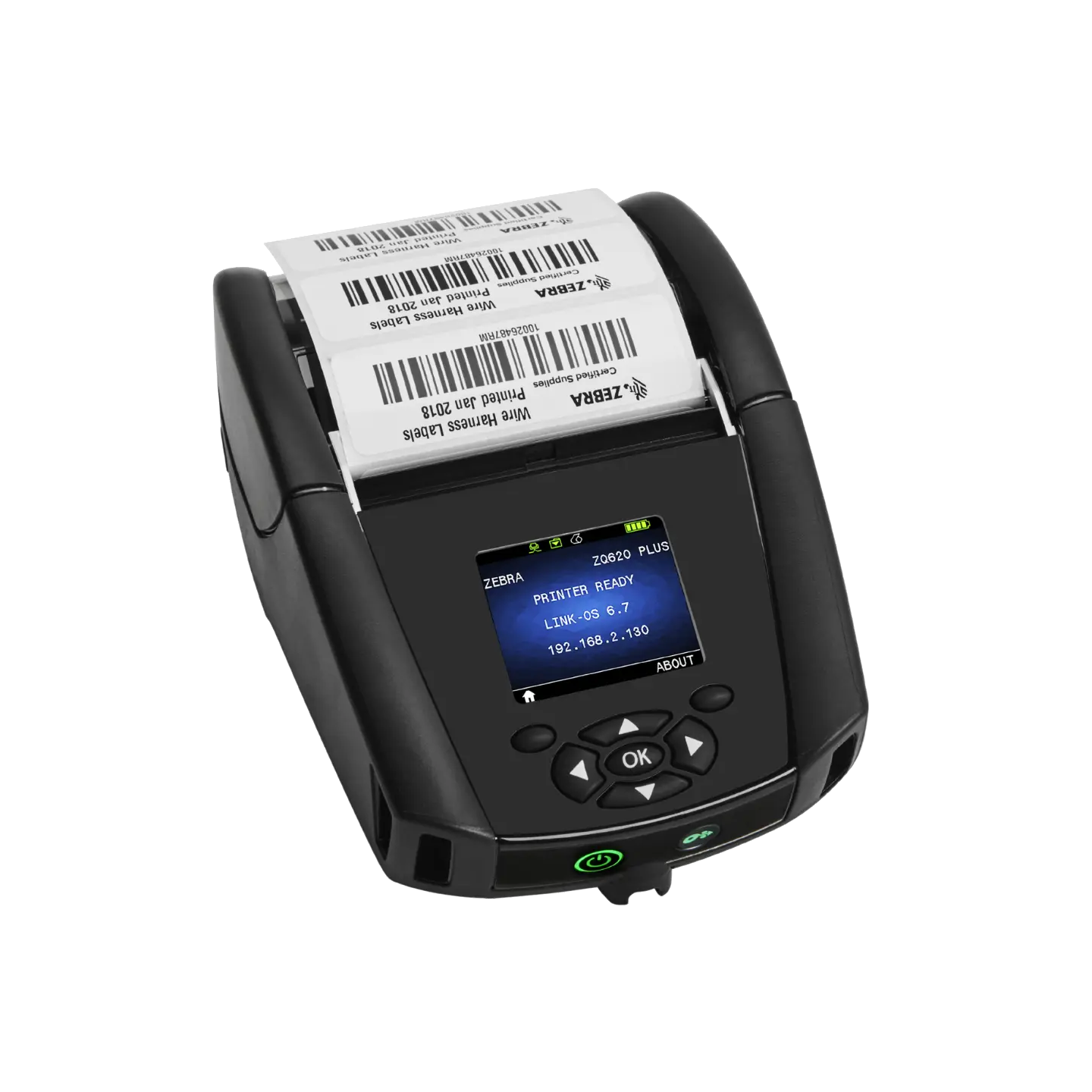 Impresora de etiquetas portátil 3" premium Zebra ZQ620 PLUS