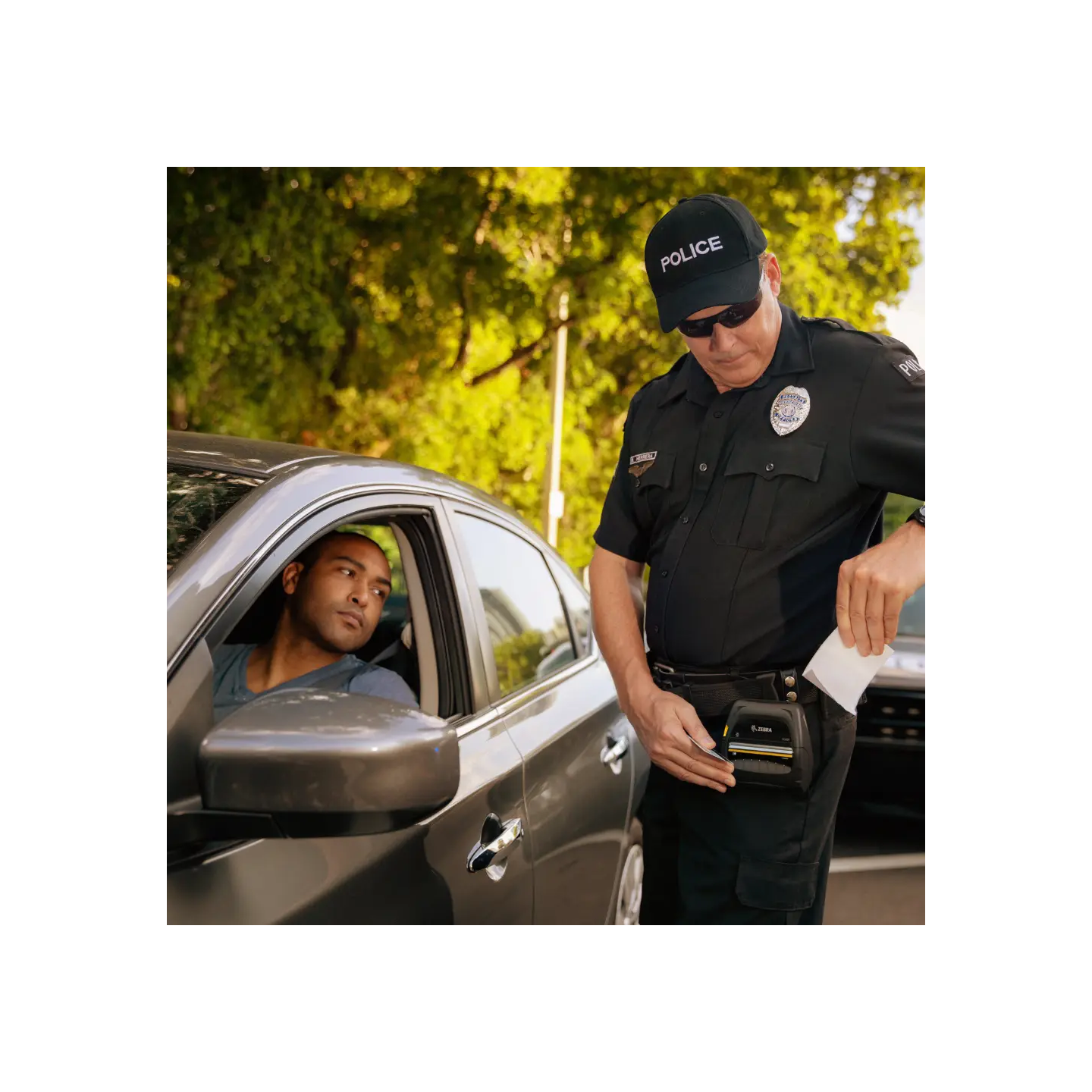 Impresora de etiquetas portátil 3" avanzada Zebra ZQ320 PLUS para uso en exterior