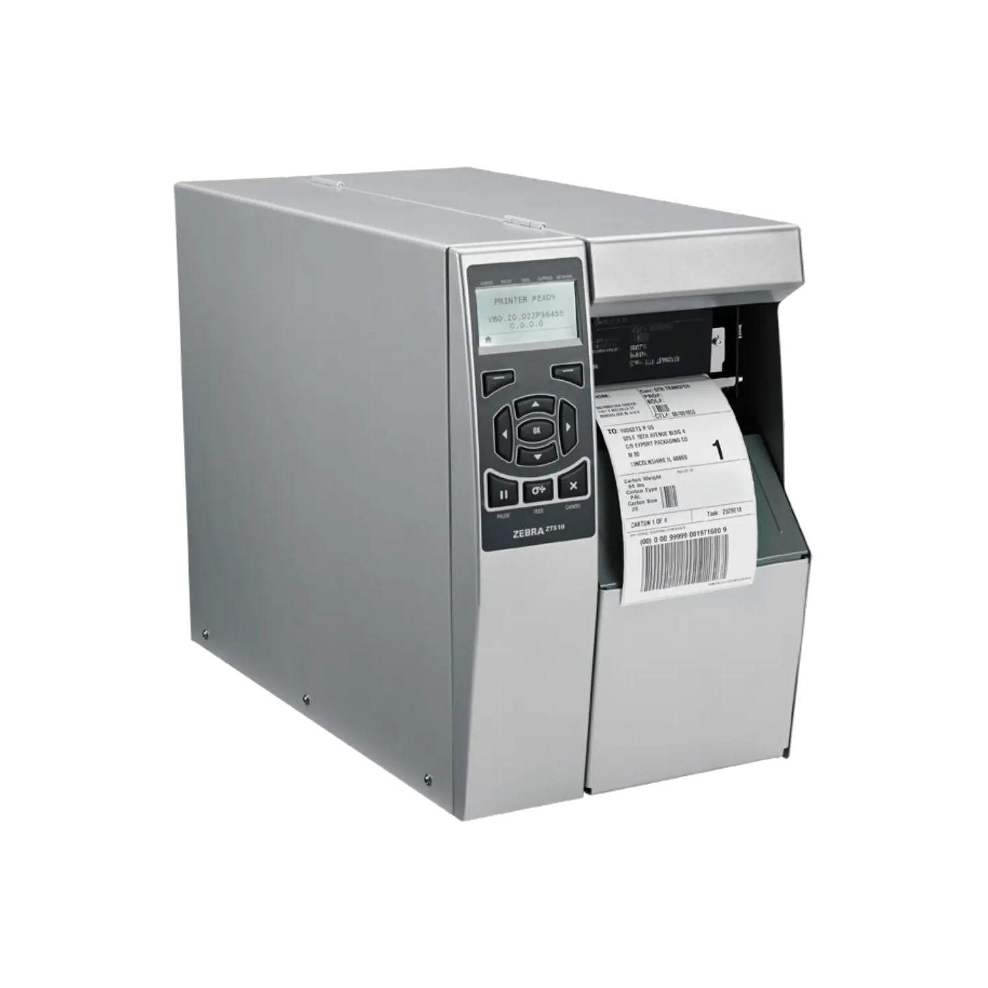 Impresora de etiquetas industrial 4" de alto rendimiento Zebra ZT510