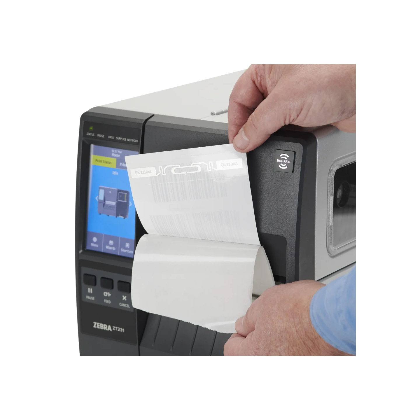 Impresora industrial RFID de 4" Zebra ZT231