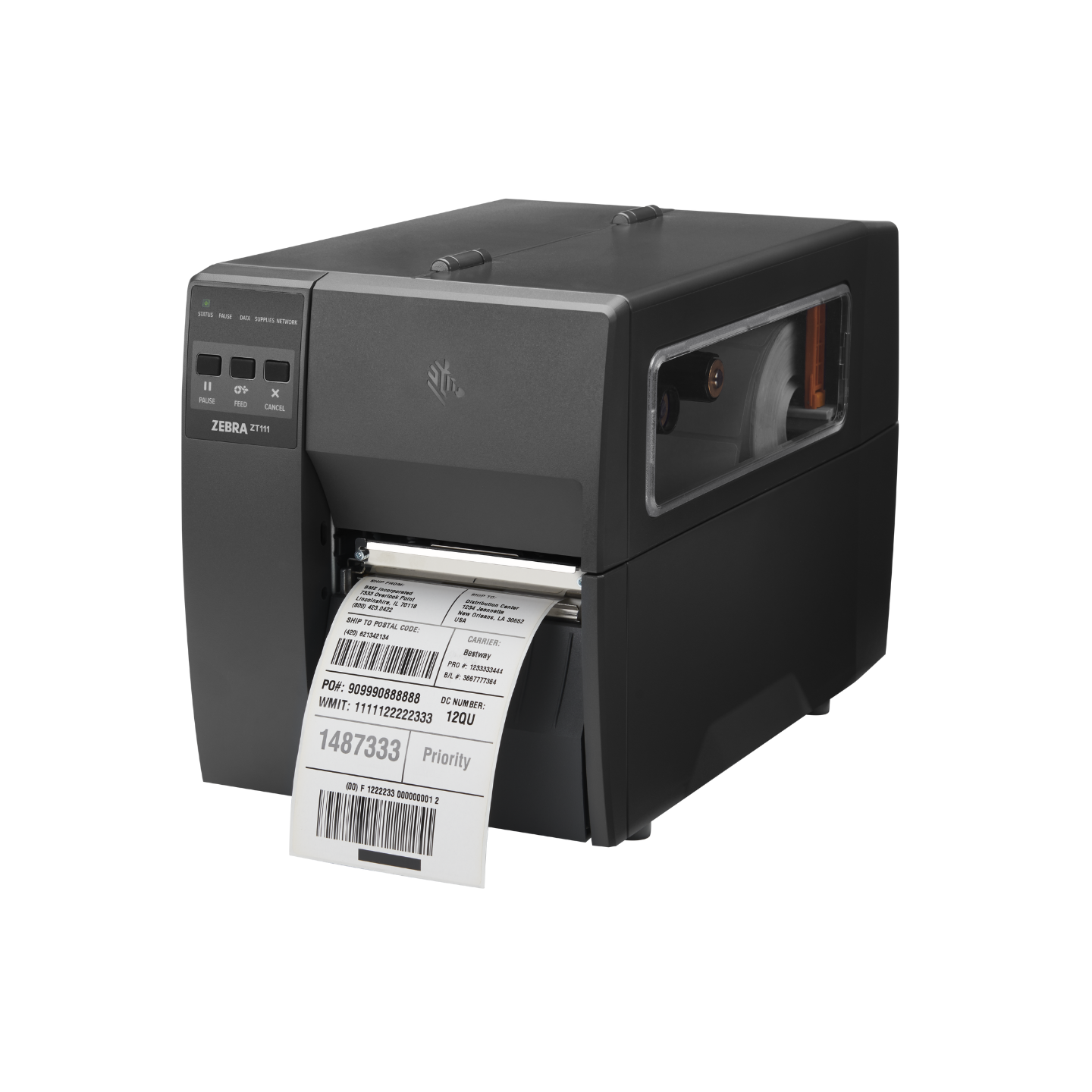 Impresora de etiquetas semi-industrial 4"Zebra ZT111