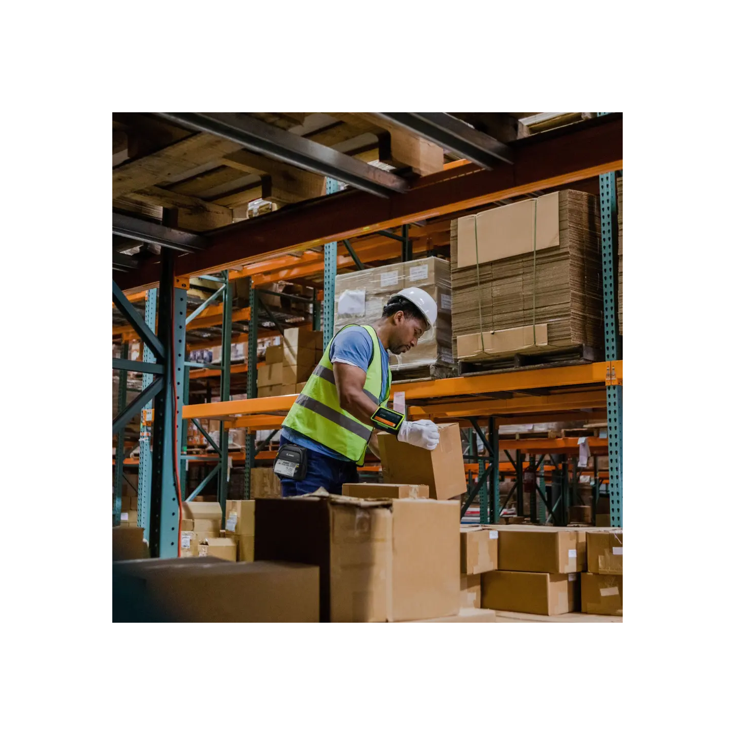 Impresora de etiquetas portátil 4" premium Zebra ZQ521R  RFID