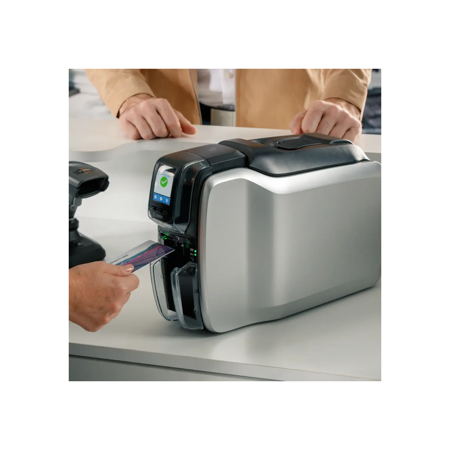 Impresora de tarjetas Zebra ZC300 DUAL-SIDED