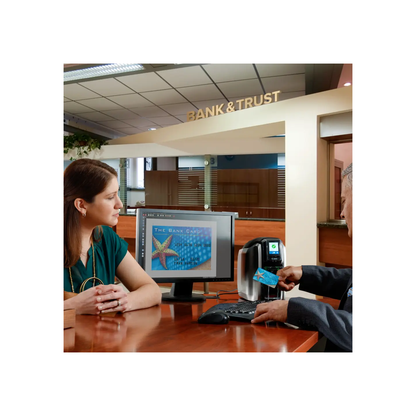 Impresora de tarjetas Zebra ZC300 SINGLE-SIDED