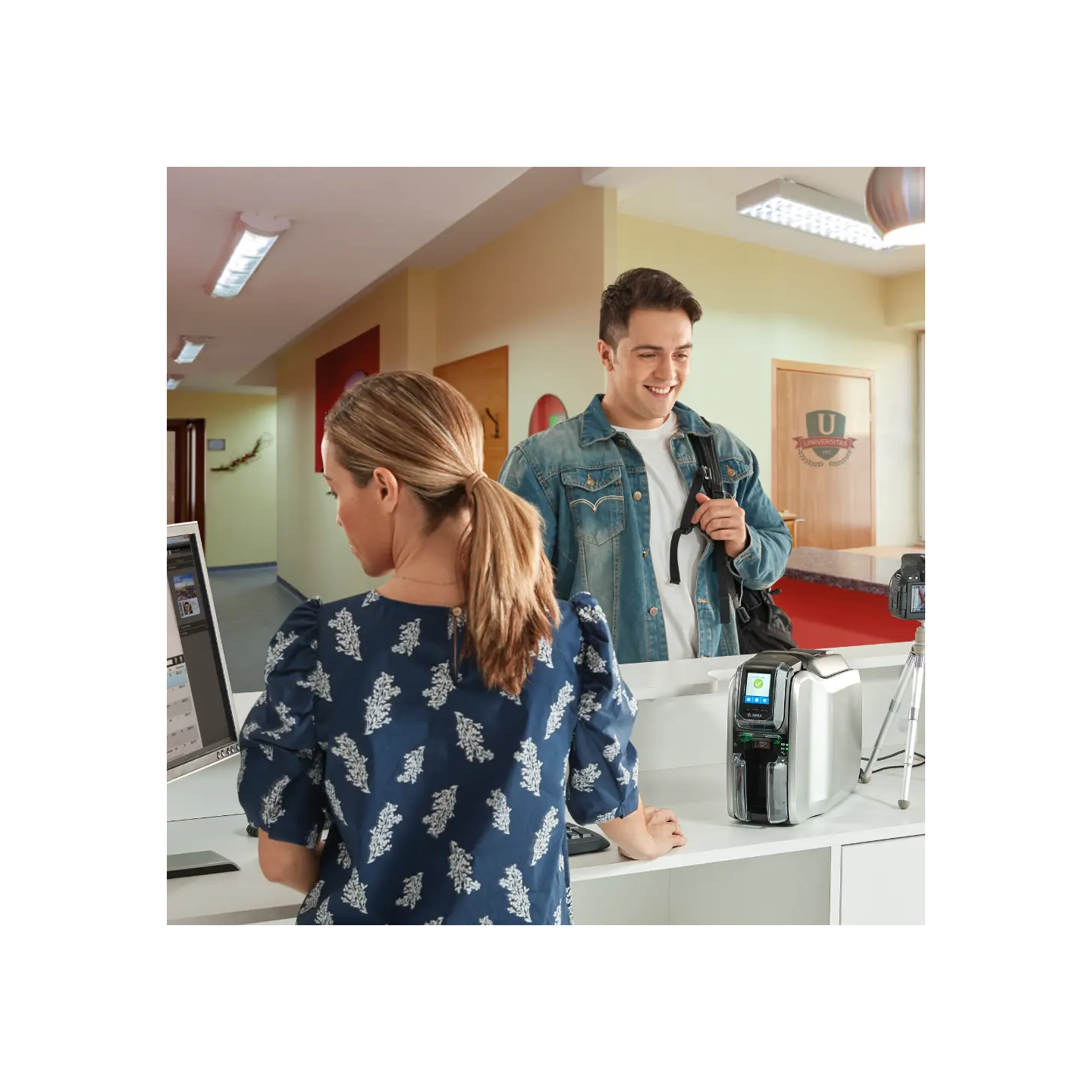 Impresora de tarjetas Zebra ZC300 DUAL-SIDED