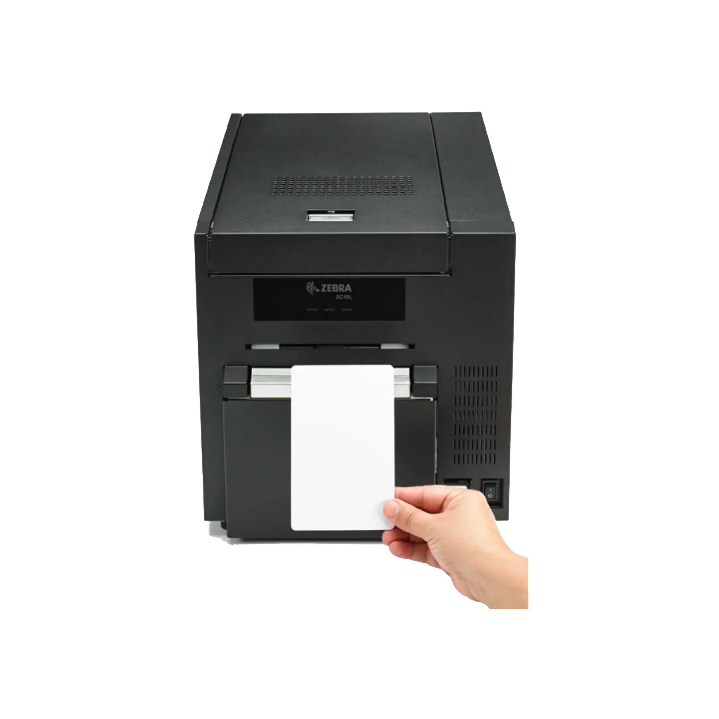 Impresora de tarjetas de gran formato Zebra ZC10L