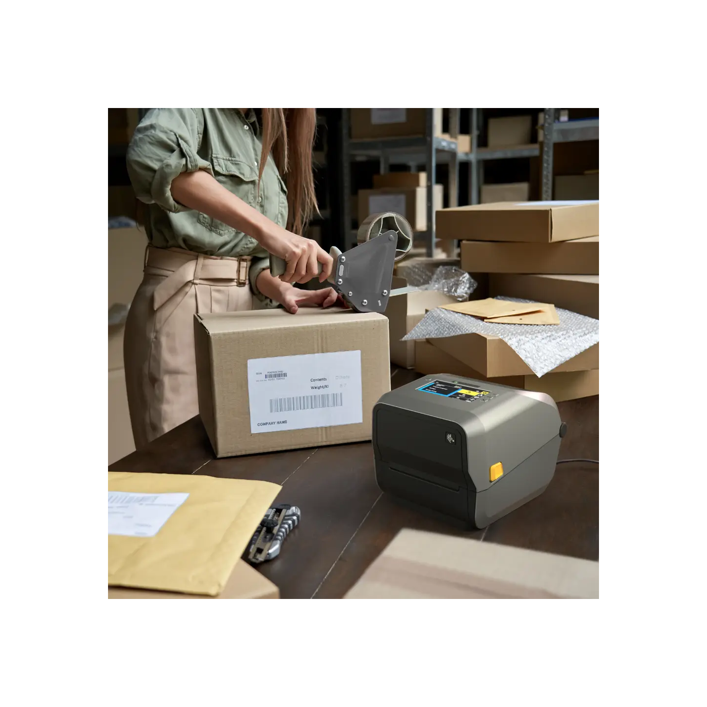 Impresora de Sobremesa premium 4" Zebra ZD621T